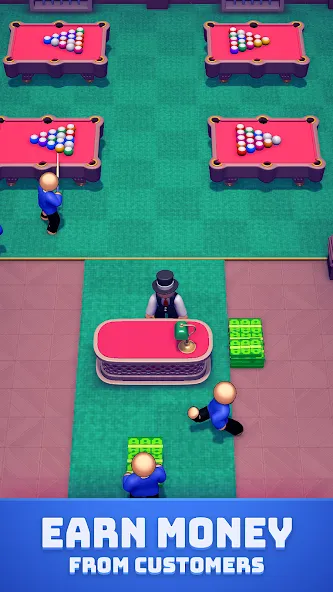 Pool Club Manager (Пул Клуб Менеджер) [МОД Много денег] APK Android Screenshot 5