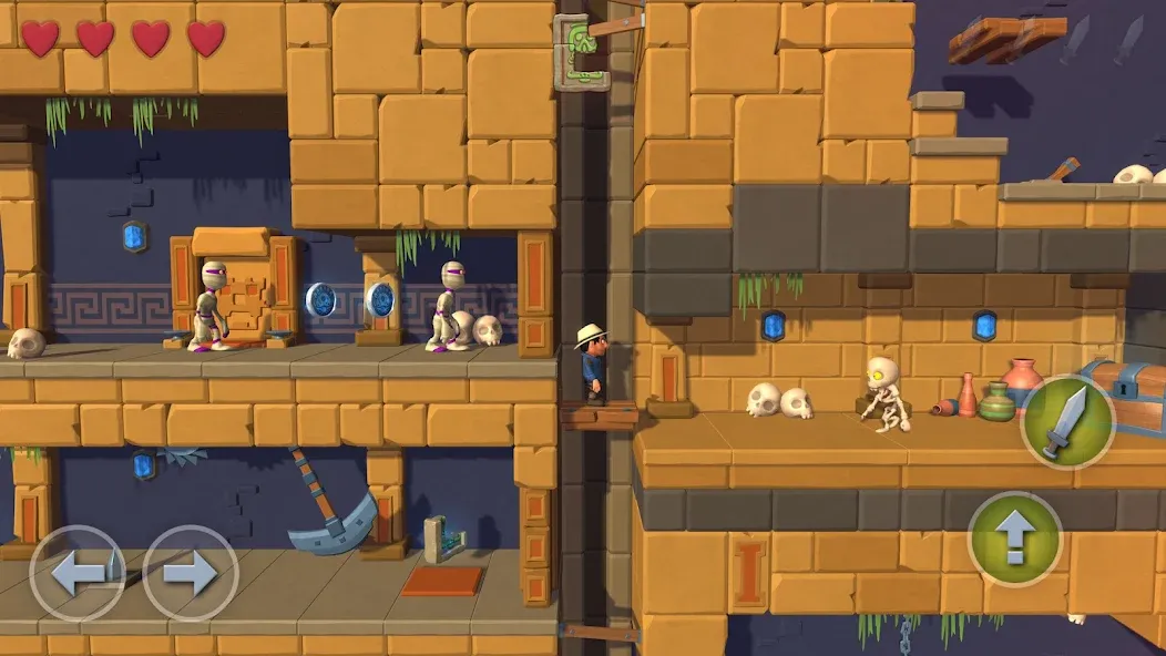 Pyramid Quest (Пирамида Квест) [МОД Много денег] APK Android Screenshot 2