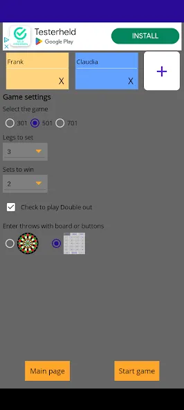 Darts (Дартс) [МОД Меню] APK Android Screenshot 2
