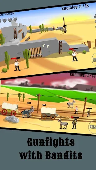 El Gringo: Wild West Cowboy (Эль Гринго) [МОД Все открыто] APK Android Screenshot 5