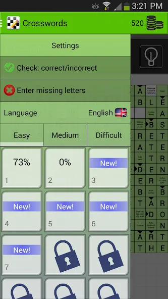 Crosswords [МОД Меню] APK Android Screenshot 5