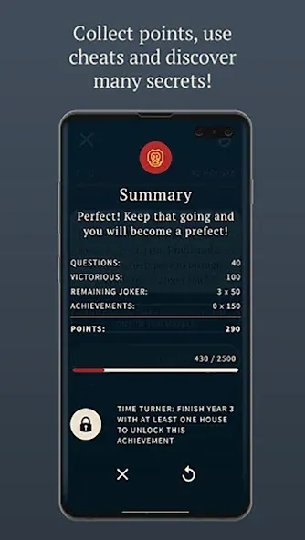 A Magical HP Fan Quiz [МОД Все открыто] APK Android Screenshot 4