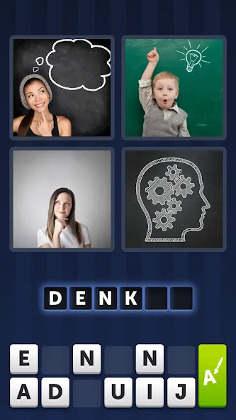 4 Bilder 1 Wort (Картинки 1 Слово) [МОД Все открыто] APK Android Screenshot 1