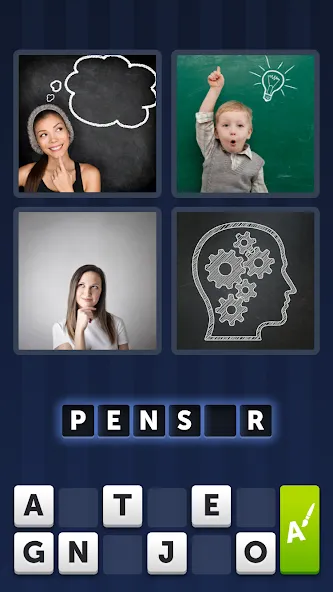 4 Fotos 1 Palabra (Фото 1 Слово) [МОД Бесконечные монеты] APK Android Screenshot 1