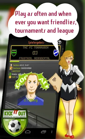 Kick it out 2024 (Кик ит аут 2023) [МОД Много денег] APK Android Screenshot 1