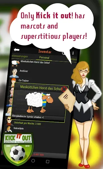 Kick it out 2024 (Кик ит аут 2023) [МОД Много денег] APK Android Screenshot 2