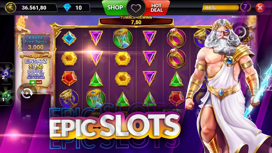 SpinArena Online Casino Slots (СпинАрена Онлайн Казино Слоты) [МОД Меню] APK Android Screenshot 5