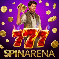 SpinArena Online Casino Slots (СпинАрена Онлайн Казино Слоты) [МОД Меню] APK Android