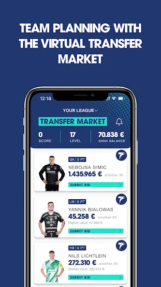 START7 - The handball manager (СТАРТ7) [МОД Много денег] APK Android Screenshot 3