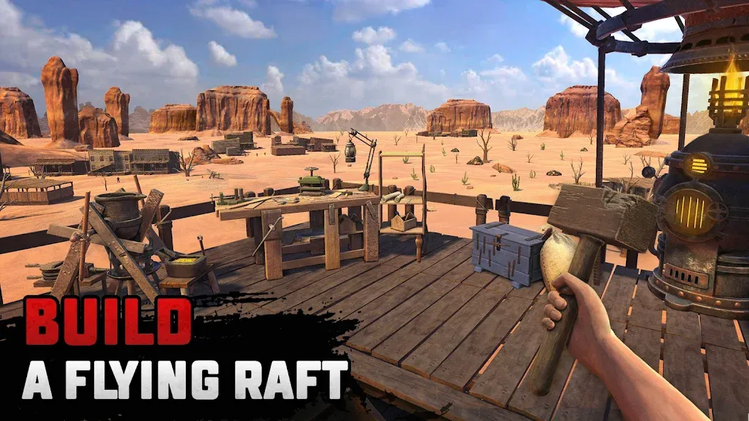 Raft® Survival: Desert Nomad (Рафт Сурвайвал) [МОД Unlocked] APK Android Screenshot 2