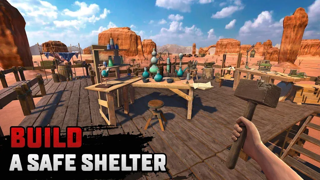 Raft® Survival: Desert Nomad (Рафт Сурвайвал) [МОД Unlocked] APK Android Screenshot 5