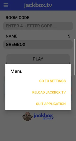 gregbox - jackbox player (грегбокс) [МОД Меню] APK Android Screenshot 2
