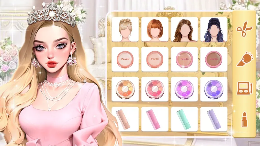 Makeup Stylist: Makeup Game (Сам сделай макияж) [МОД Все открыто] APK Android Screenshot 2