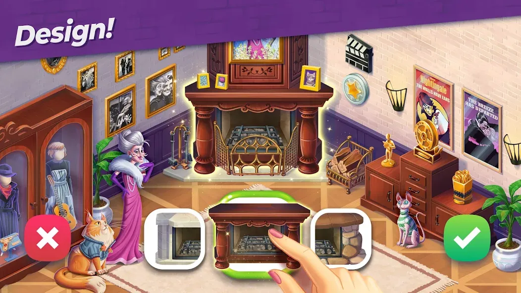 Penny & Flo: Home Renovation [МОД Все открыто] APK Android Screenshot 4