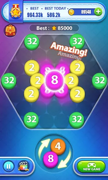 Dot Puzzle [МОД Много денег] APK Android Screenshot 2
