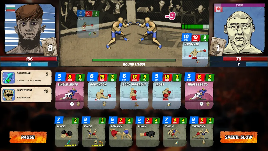 MMA Rivals (ММА Соперники) [МОД Premium] APK Android Screenshot 2