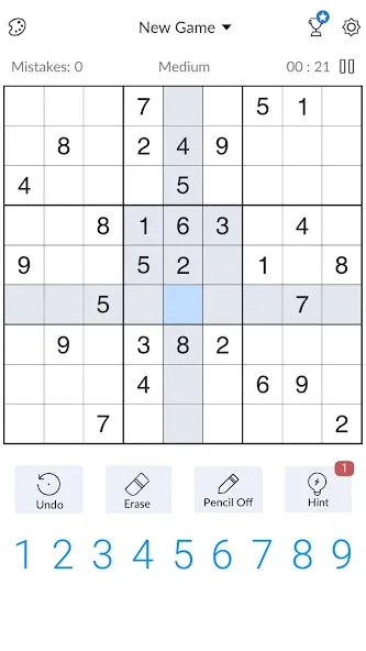 Sudoku - Classic Sudoku Puzzle [МОД Mega Pack] APK Android Screenshot 3