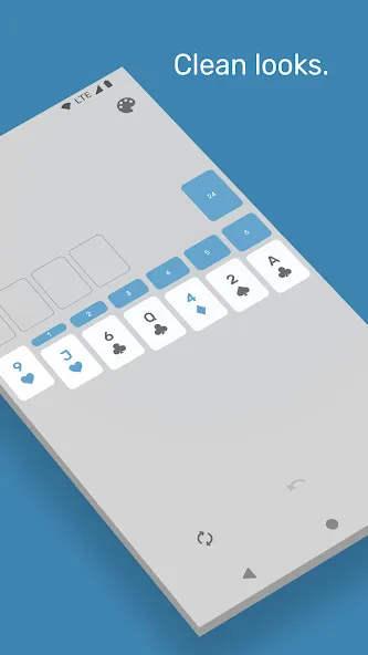 Solitaire - The Clean One (Солитер) [МОД Premium] APK Android Screenshot 2