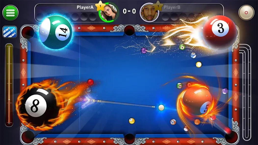 8 Ball Live - Billiards Games (Бол Лайв) [МОД Premium] APK Android Screenshot 3