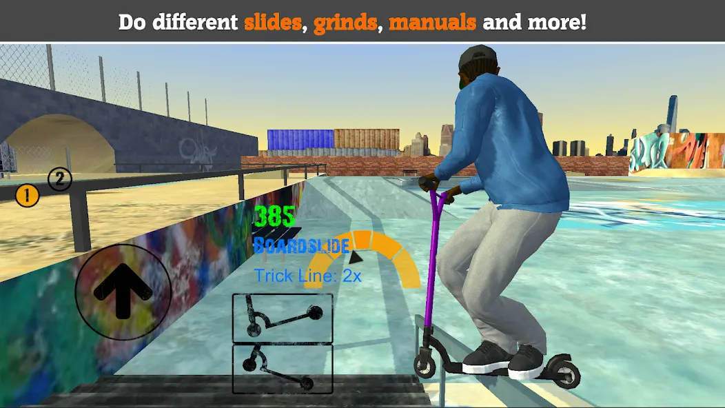 Scooter FE3D 2 (Скутер ФЭ3Д 2) [МОД Меню] APK Android Screenshot 1