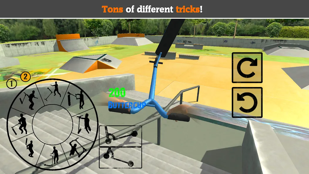 Scooter FE3D 2 (Скутер ФЭ3Д 2) [МОД Меню] APK Android Screenshot 4