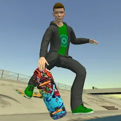 Skateboard FE3D 2 (Скейтборд 3D 2) [МОД Mega Pack] APK Android
