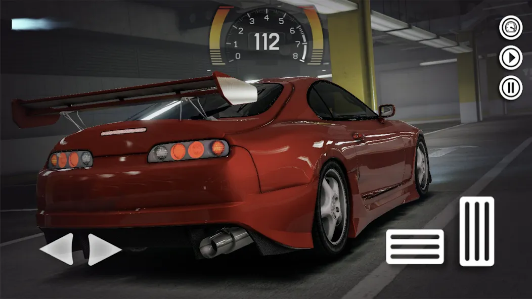 Tokyo Supra Drift Simulator [МОД Unlocked] APK Android Screenshot 3
