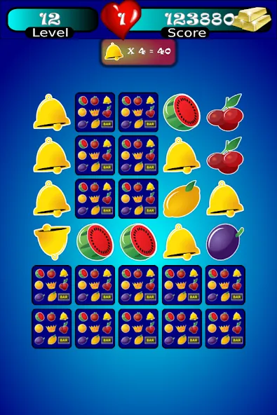 Slot Machine Fruit Memory A (Слотмашина Фруктовая Память А) [МОД Меню] APK Android Screenshot 1