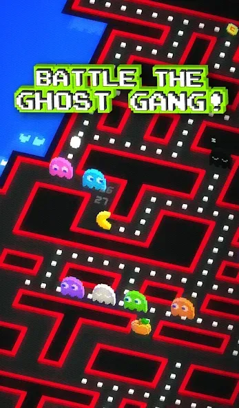 PAC-MAN 256 - Endless Maze (ПАК) [МОД Меню] APK Android Screenshot 2