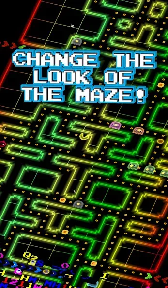 PAC-MAN 256 - Endless Maze (ПАК) [МОД Меню] APK Android Screenshot 4