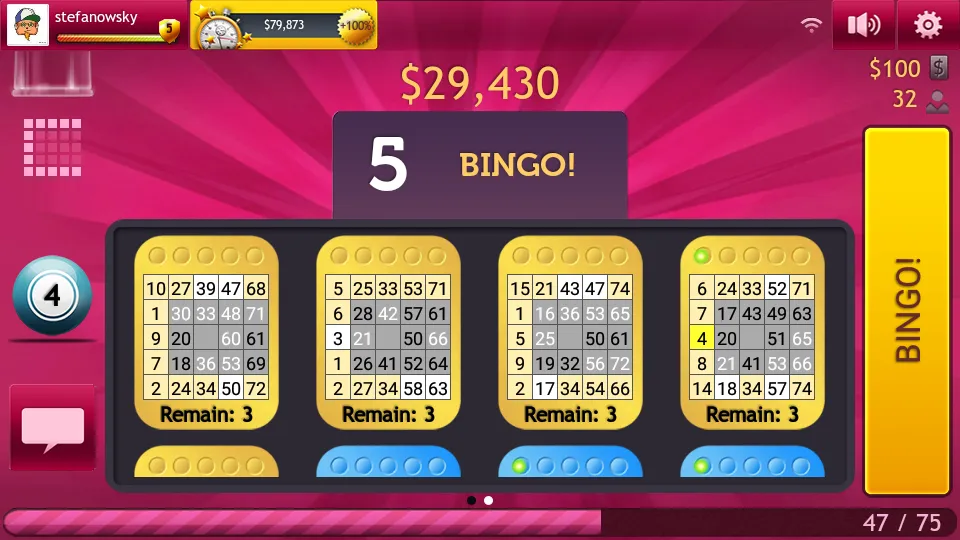 Bingo 75 & 90 by GameDesire [МОД Premium] APK Android Screenshot 4
