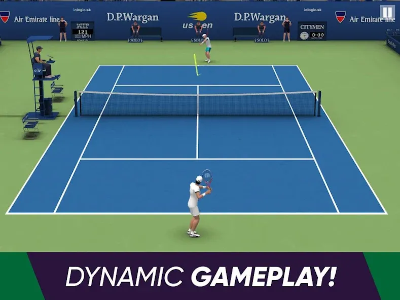 Tennis World Open 2024 - Sport (Теннис Ворлд Опен 2023) [МОД Premium] APK Android Screenshot 4