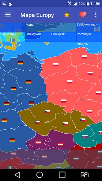 Europe map [МОД Premium] APK Android Screenshot 3