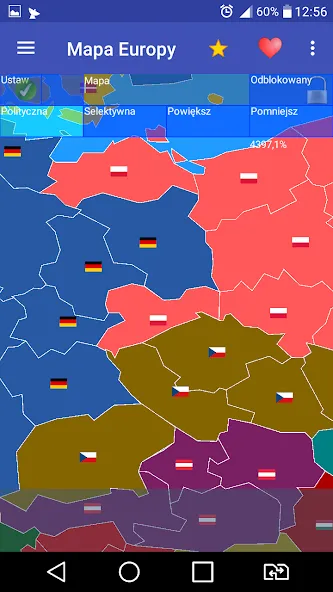 Europe map [МОД Premium] APK Android Screenshot 4