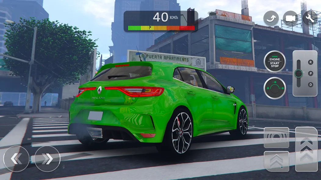 Renault Megane RS Simulator (Рено Меган  Симулятор) [МОД Mega Pack] APK Android Screenshot 1