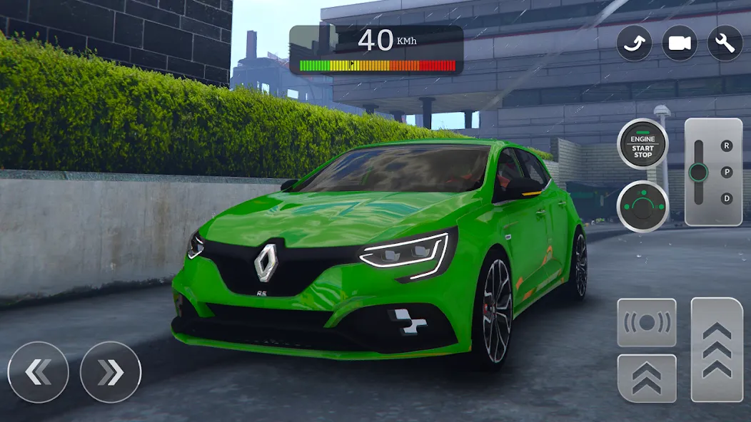 Renault Megane RS Simulator (Рено Меган  Симулятор) [МОД Mega Pack] APK Android Screenshot 2