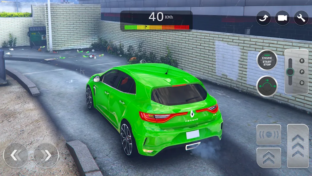 Renault Megane RS Simulator (Рено Меган  Симулятор) [МОД Mega Pack] APK Android Screenshot 3