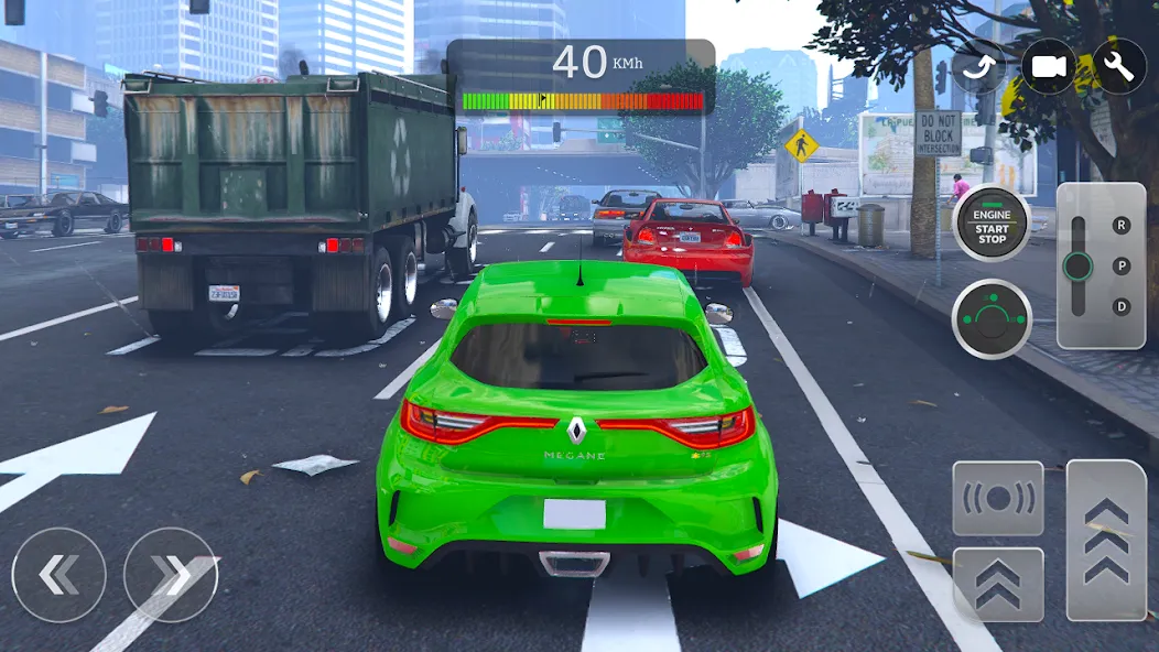 Renault Megane RS Simulator (Рено Меган  Симулятор) [МОД Mega Pack] APK Android Screenshot 4