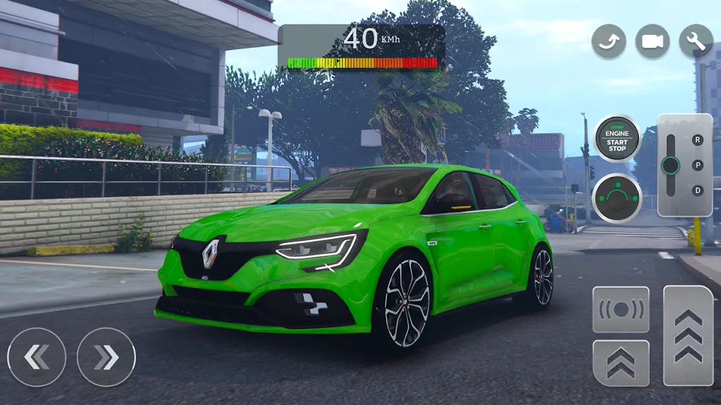 Renault Megane RS Simulator (Рено Меган  Симулятор) [МОД Mega Pack] APK Android Screenshot 5