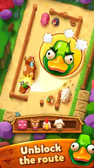 Farm Jam: Animal Parking Game (Фарм Джам) [МОД Mega Pack] APK Android Screenshot 1