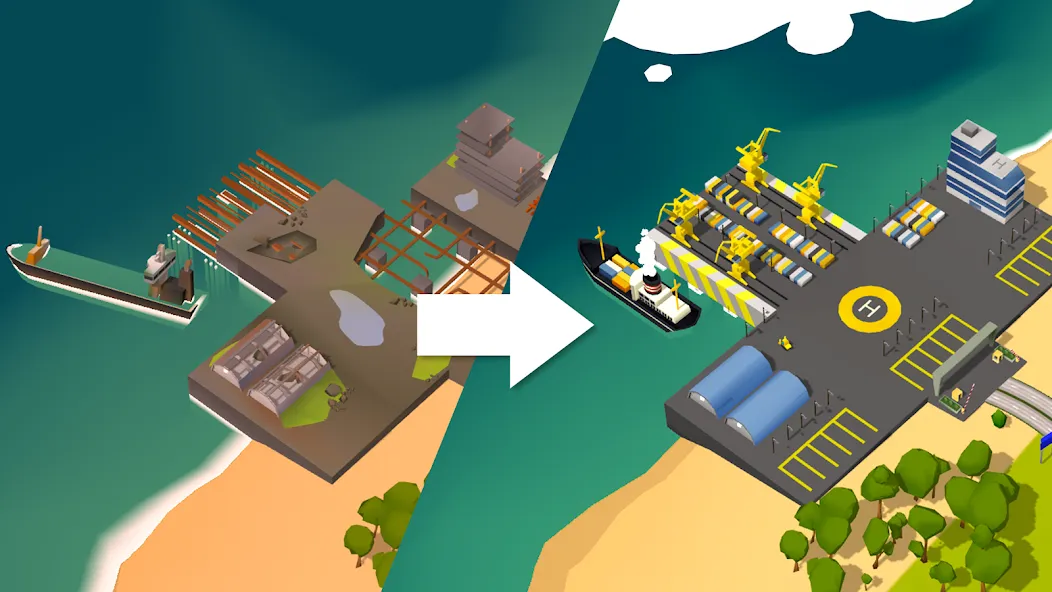 Transit King: Truck Simulator (Транзит Кинг Тайкун) [МОД Premium] APK Android Screenshot 1