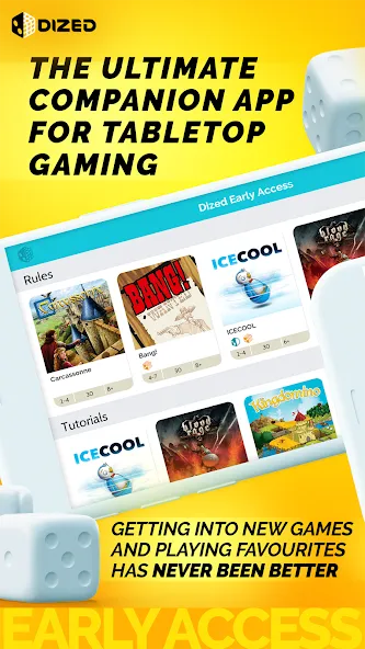 Dized - Board Game Companion (Дизед) [МОД Бесконечные монеты] APK Android Screenshot 1