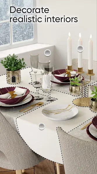 Redecor - Home Design Game (Ридекор) [МОД Много денег] APK Android Screenshot 2