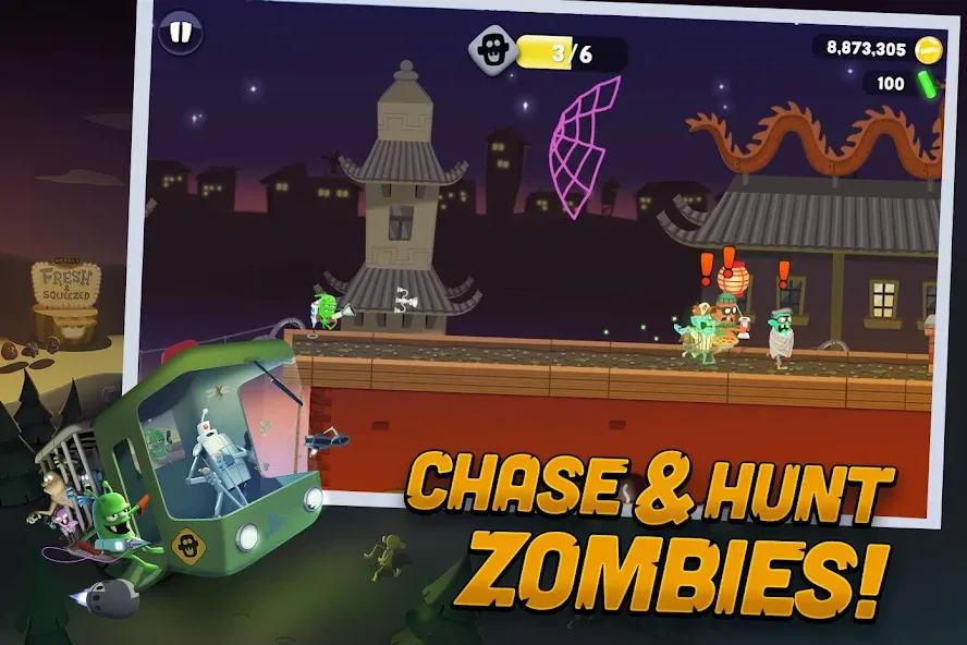Zombie Catchers : Hunt & sell (Зомби Кэтчерс) [МОД Меню] APK Android Screenshot 1