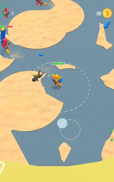 Stickman Fight: Battle Arena (Стикмен Файт) [МОД Много денег] APK Android Screenshot 5