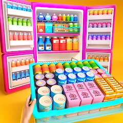 Fill Up Fridge：Organizing Game [МОД Mega Pack] APK Android