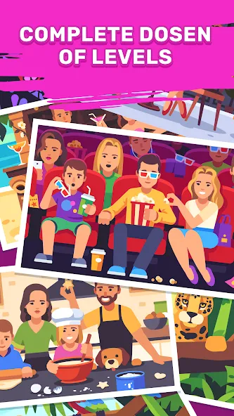 Differences: Journey (Дифференциированный) [МОД Много денег] APK Android Screenshot 4