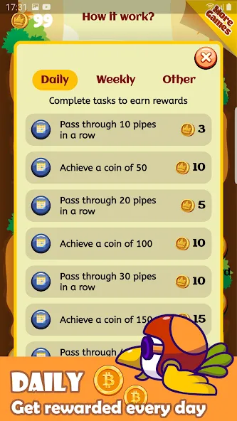 Flap To Earn (Флап Ту Ирн) [МОД Premium] APK Android Screenshot 4