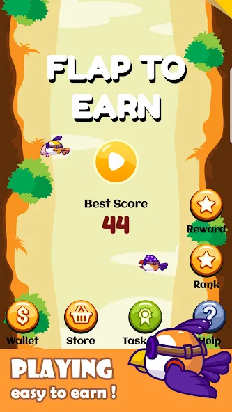 Flap To Earn (Флап Ту Ирн) [МОД Premium] APK Android Screenshot 5