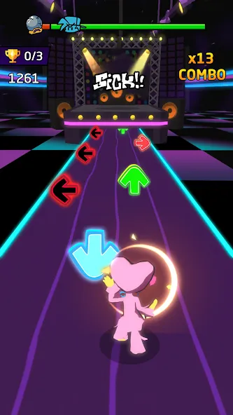 Blade Night : Rhythm Saber (Блейд Найт) [МОД Unlocked] APK Android Screenshot 4